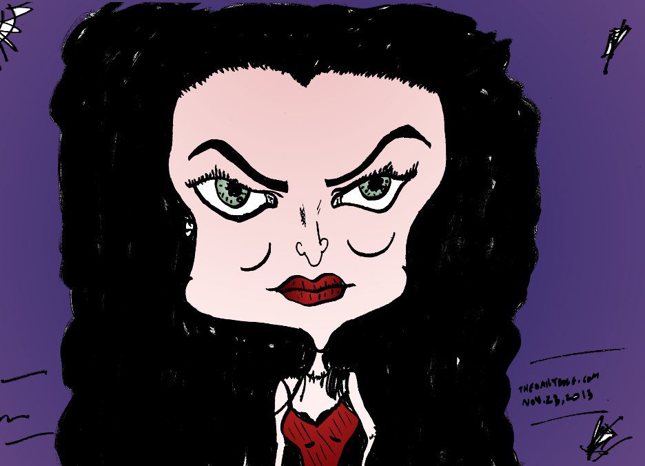 Amy Lee caricature and jokes